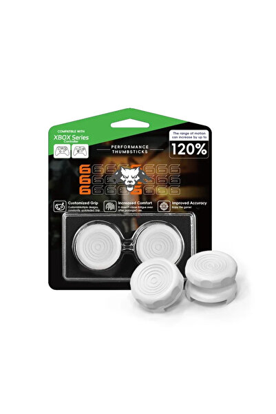 Choice6 For XBOX Series-5 DATA FROG High Rise FPS Thumb Grips for Gaming Cont...