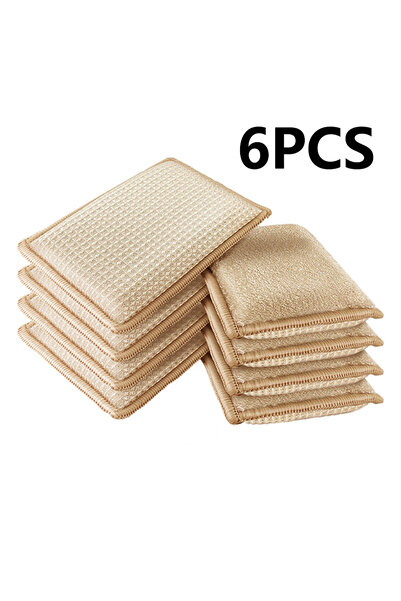 Choice haimiancha-6pcs Breathable Bamboo Fiber Strong Water Absorption Effici...