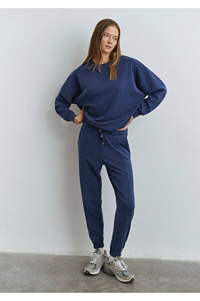 Mavi Navy Blue Women's Tracksuit - M1600453-70491 Elastic