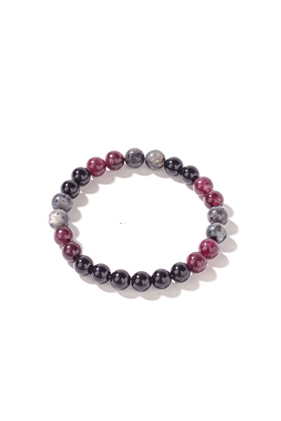 Choice L2006 Luxury Autumn Jewelry Red Black Garnet Father Holiday Epiphany D...