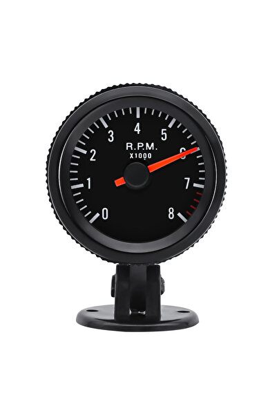 Choice Black 52mm Car RPM Gauge 0-8000 PRM Tachometer With LED Backlight For ...