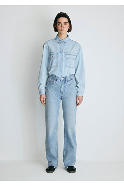 Mavi Victoria Real Blue Gölgeli Açık Jean Pantolon 101072-34111