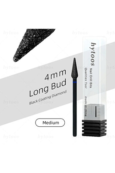Choice14 0412D-M HYTOOS Black Diamond Nail Drill Bits Pro Russian Cuticle Cle...
