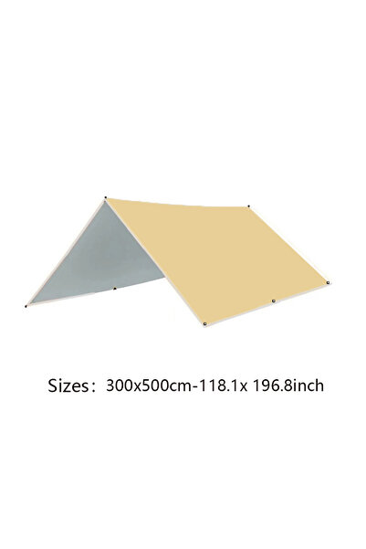 Choice3 Khaki3x5m 3x6m 3x5m 4x3m 3x3m Tent Tarpaulin Survival Sunshade Awning...