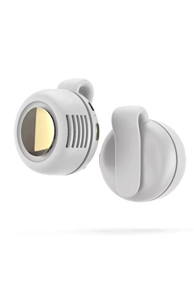 Choice1 WHITE Neck Hanging Fan, USB Charging Handheld Fan, Mini Clip On Small...
