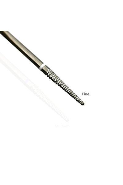 Choice1 L0214R-F HYTOOS Carbide Cuticle Clean Nail Bit Cone Nail Drill Bits E...