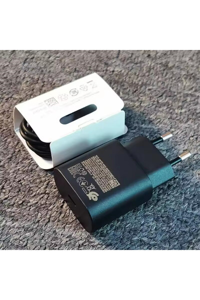 Choice3 Black EU Add Cable FOR 25W Super Fast Charger Usb Type C Cargador Ada...