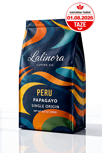 Lalinora Coffee Co - قهوة بيرو باباجايو الأساسية 250 جرام إسبرسو وفلتر - حاصل...