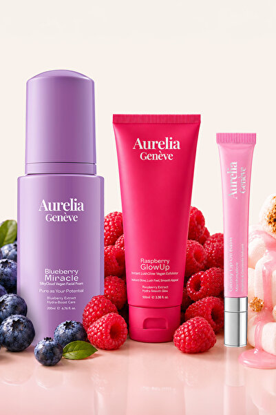 Aurelia Genève The Glow Skin Trio - Temizleme Köpüğü, Peeling, & Nemlendirici...