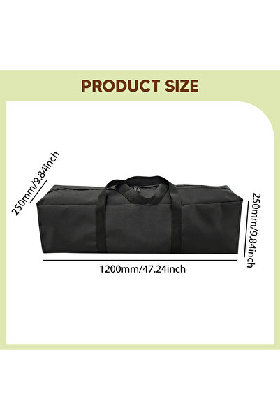 choice2 120x25x25cm Oxford Cloth Camping Equipment Storage Bag Large Capacity...