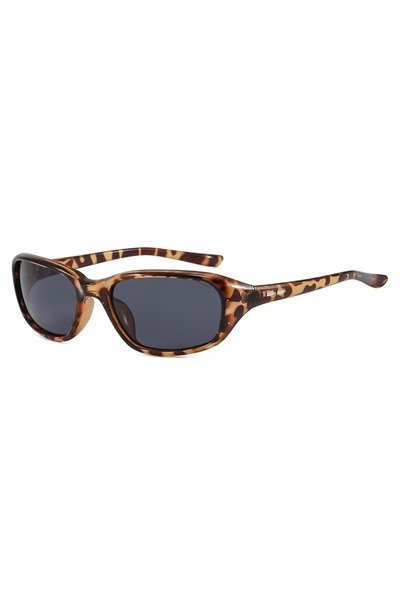 Choice4 as shown leopard gray Y2K Retro Sport Sunglasses for Women Men Brown ...