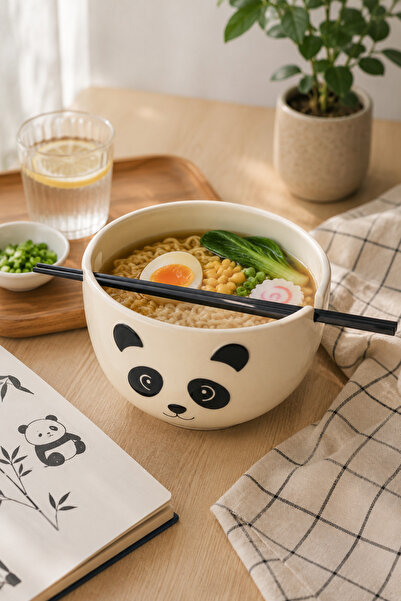 Tohana 3D Hayvan Figürlü Noodle Kasesi 840 ML.