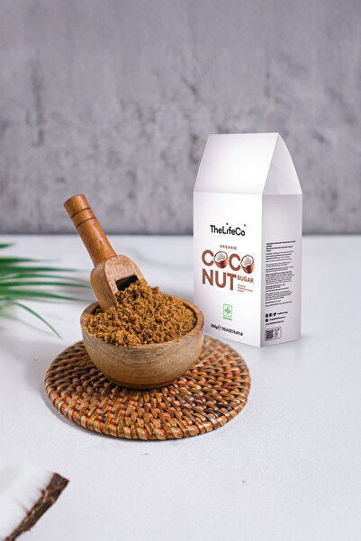 TheLifeCo Organik Hindistan Cevizi Şekeri 300 G X 2 Adet