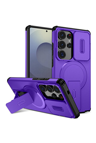 Choice Galaxy S24 Purple Protective Phone Case for S25 FE S24 S23 S26 Ultra P...