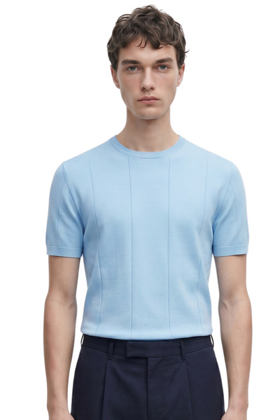 AJ X GF Premium Men's Knitwear T-Shirt Vittorio Torriano