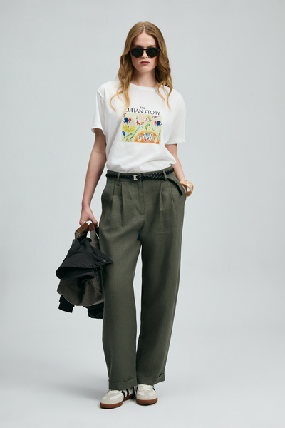 Lufian Poly Women's T-Shirt Off-White