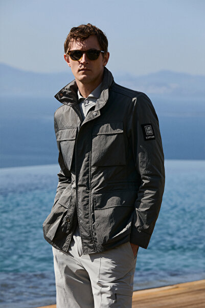 Lufian Jaxon Men's Coat Gray