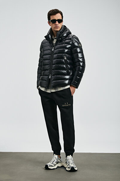 Lufian Gabriel Goose Feather Men's Coat Black