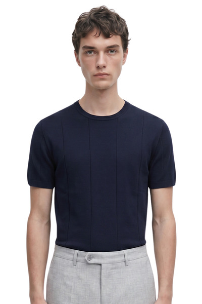 AJ X GF Premium Men's Knitwear T-Shirt Vittorio Torriano