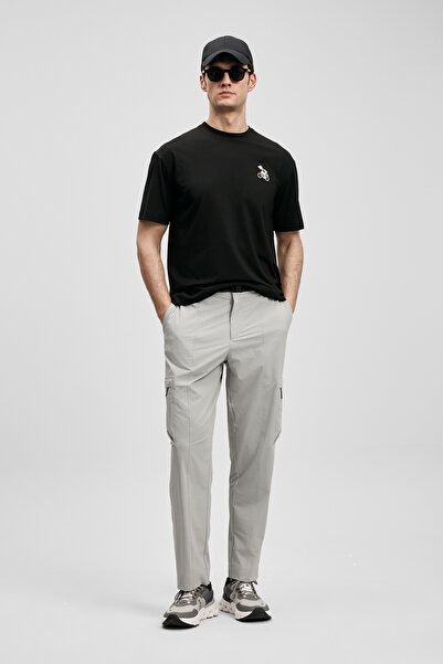 Lufian Respect Erkek Beach Jogger Pantolon Regular Fit Taş