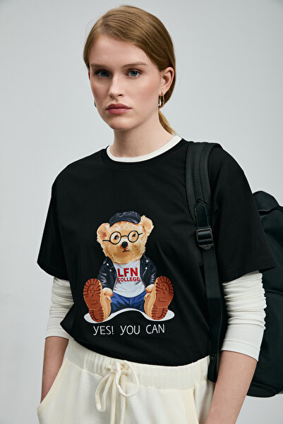Lufian Tricou Ruby pentru femei, negru