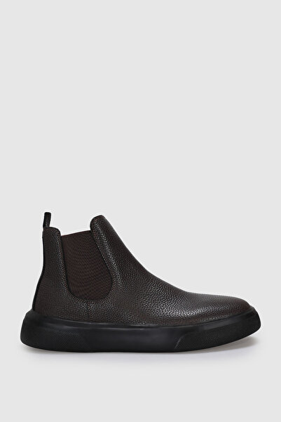 Lufian Atlas Men's Leather Boots Brown