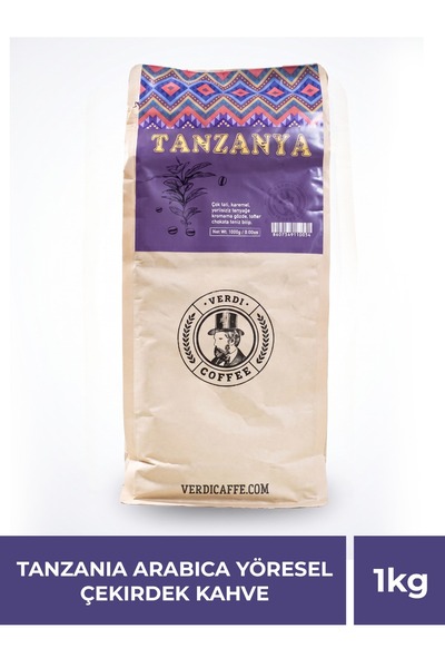 VERDİ Tanzania Arabica Local Core Coffee 1000 g