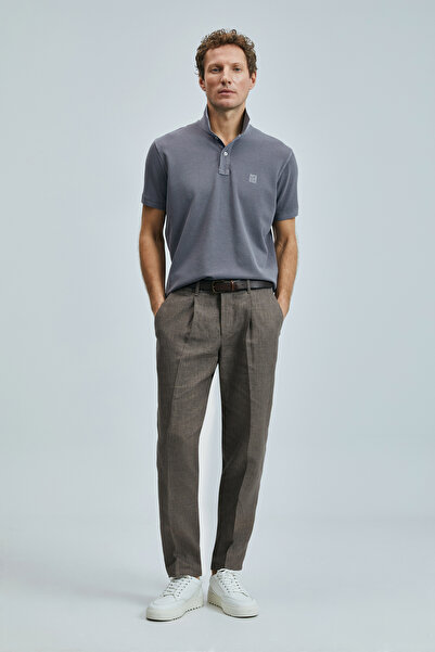 Lufian Vernon Smart Men's Polo T-Shirt Soil