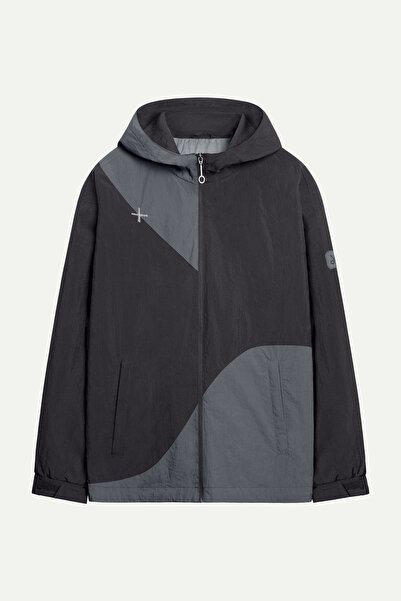 KAFT Siyah Unisex Rüzgarlık Ceket | (Pakaru - Tar)