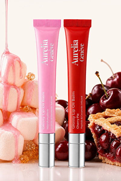 Aurelia Genève Mood Match Lip Duo - Peptit & Seramid İçeren Nemlendirici Etki...
