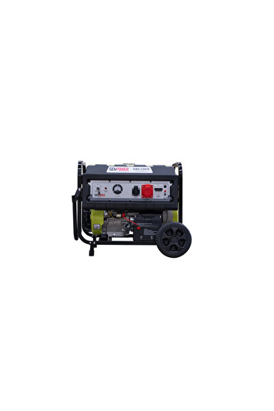GenPower GBG 130 TE Model 13 kVA Benzinli İpli Marşlı Tekerlekli Trifaze Port...