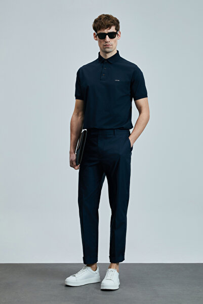 Lufian Luna Smart Polo Neck T-Shirt 111040228