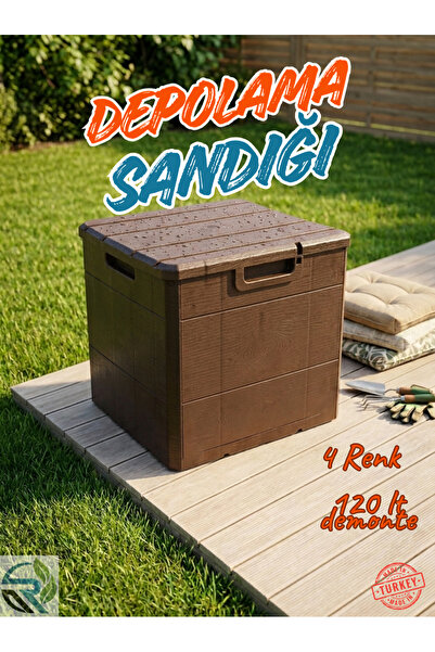 Rika Garden 120 Lt Bahçe, Balkon, Kiler, Depolama Sandığı
