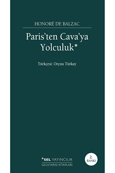 Sel Yayıncılık Paris'ten Cava'ya Yolculuk
