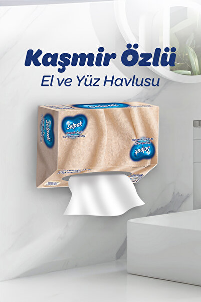 Selpak El ve Yüz Havlusu Kutulu Kaşmir Özlü 10*80 Yaprak