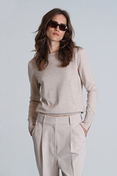 Lufian Bronte Women's Sweater Beige
