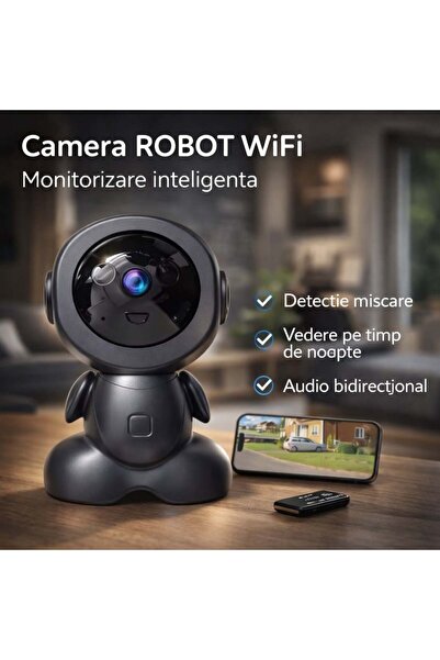 OEM Camera ROBOT WiFi, Microfon, Infrarosu, Detectie Miscare
