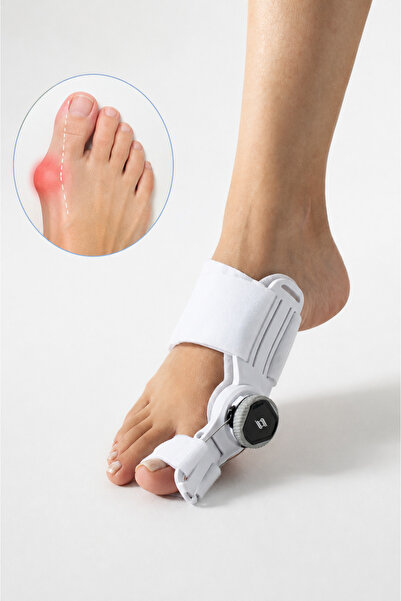 Myortica 1 Adet Ayarlanabilir Halluks Valgus Gece Ateli | Ayak Baş Parmak Kem...