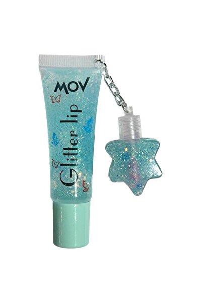 MOV Glitter Key Lip Gloss Turkuaz