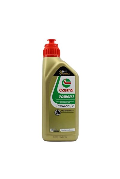 CASTROL POWER1 15W50 4T YAĞ 1LT