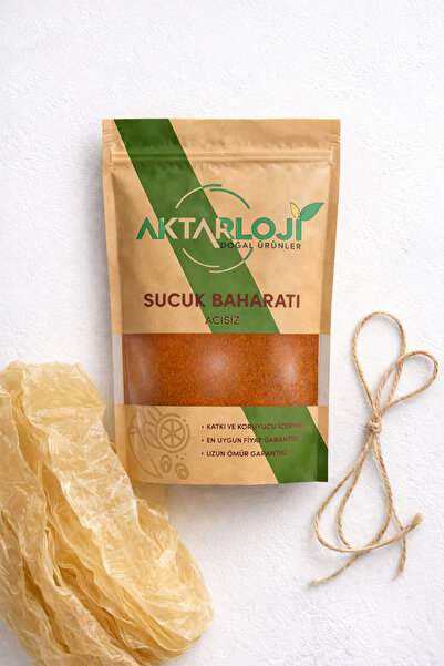 aktarloji Geleneksel Sucuk Yapımı Seti 3 Kg Kıyma İçin ACISIZ 225 Gr Baharat ...