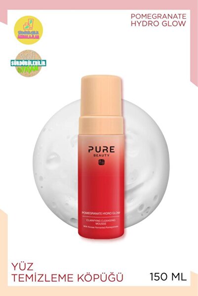 PURE BEAUTY Pomegranate Hydroglow Cleansing Foam 150ml