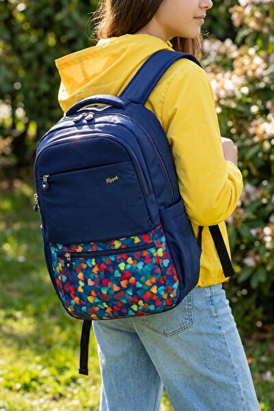 byhakan My Polo 2085 Primary School Middle School Bag Backpack School Bag Mul...