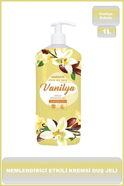 Watsons Vanilya Aromalı Kremsi Duş Jeli 1000 Ml