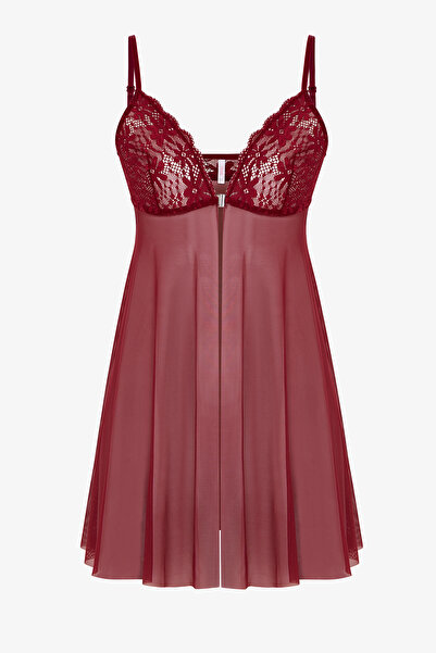 Penti Bordo Dantelli Babydoll