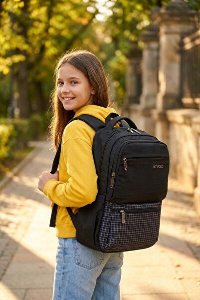 Fiyaka My Polo 2085 Primary School Middle School Bag Backpack School Bag Mult...