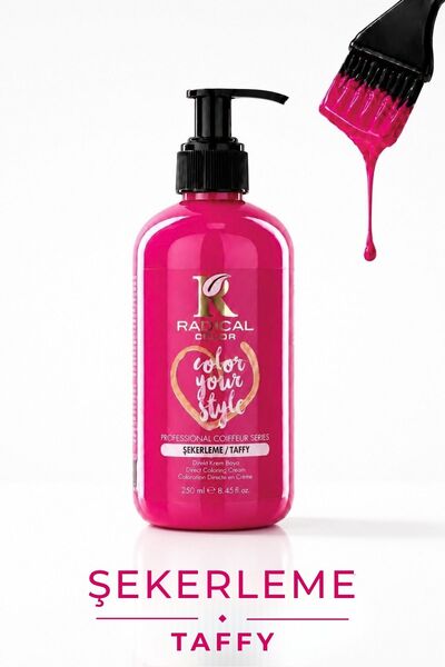 Radical Color Su Bazlı Saç Boyası 250 Ml Şekerleme