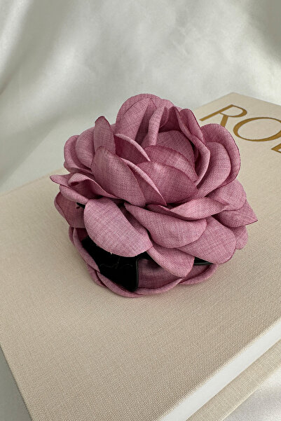 Modex Rose Dried Rose Latch Buckle (Size:8Cm)