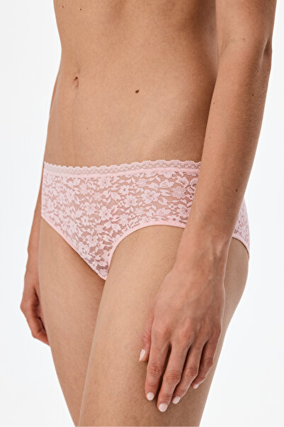 Penti Pembe Easy Dantel Çiçekli Hipster Külot