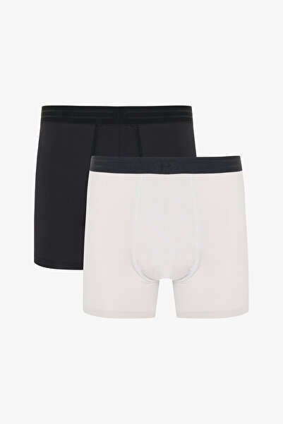 Penti Herren-Boxershorts aus Mesh in Hellgrau, 2er-Pack